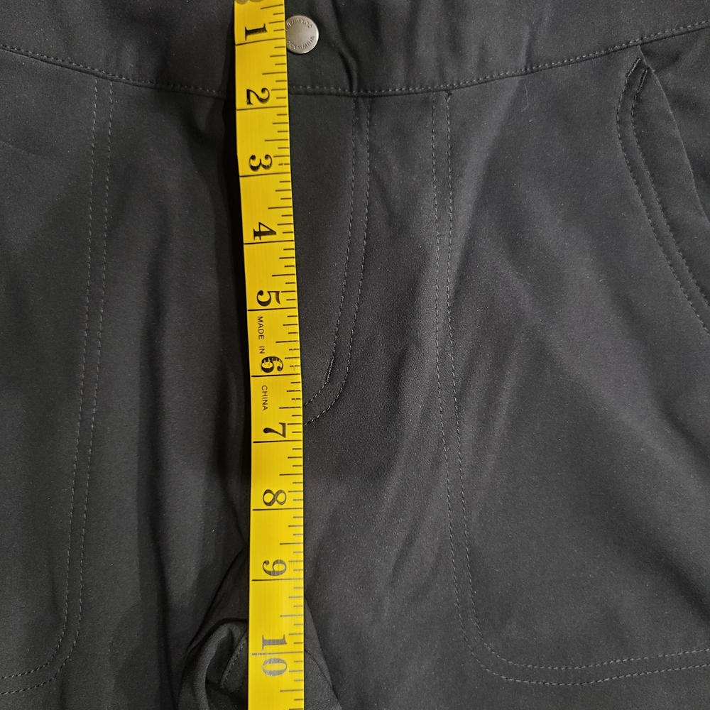 Stylish Black Women's Straight Legged Active Pants - Picture 6 of 8